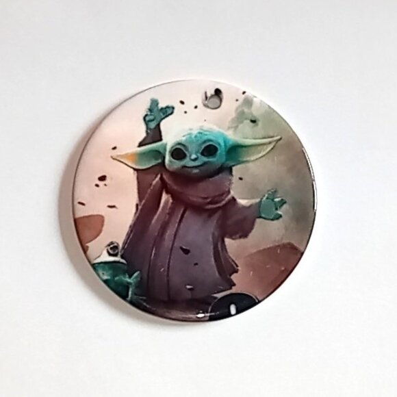 Baby Yoda Ceramic Ornament - Picture 3 of 4